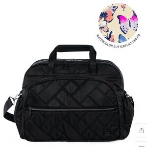Lug Steamboat SE Duffel Bag NWT Black